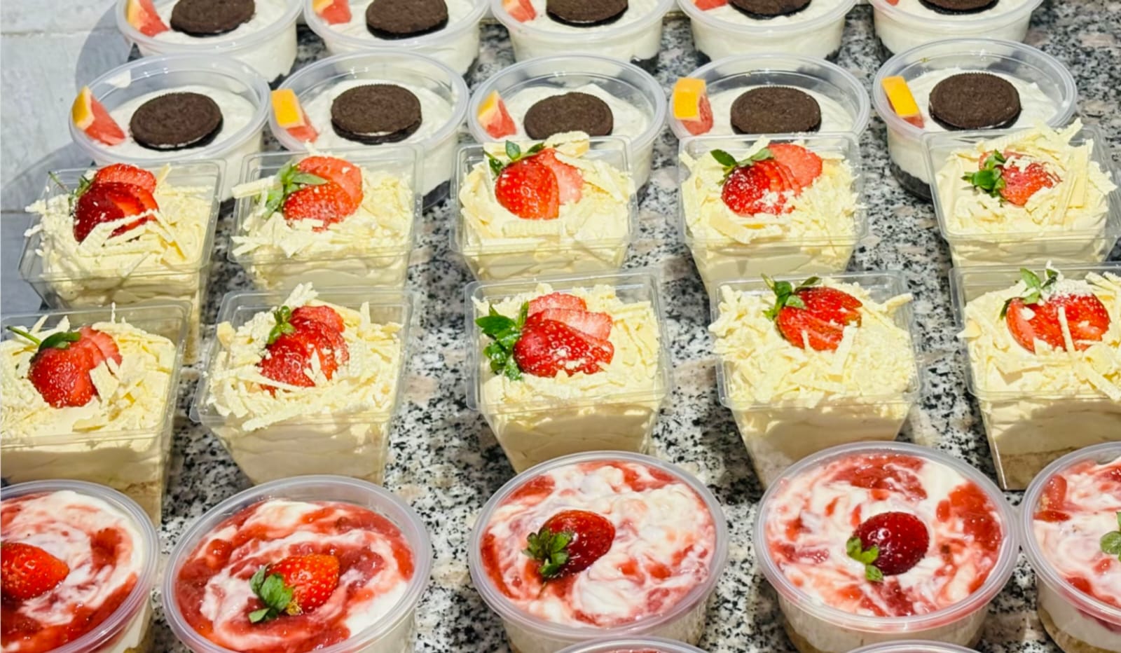 Strawberry Cheesecake Desserts